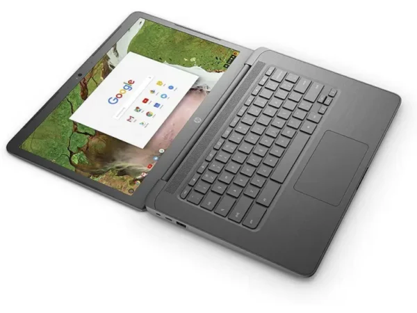 HP Chromebook 14 G5 Intel Celeron 4GB LPDDR4-2400 SDRAM 16GB eMMC 5.0 Intel HD Graphics 500 HD Audio Chrome OS 720p HD Camera