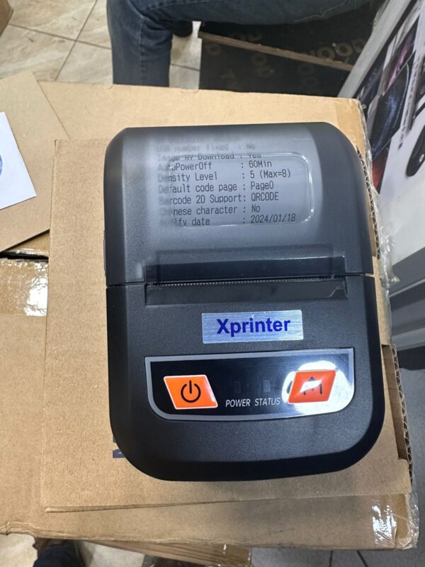 Xprinter 58m Bluetooth thermal receipt mobile printer