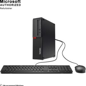 Lenovo ThinkCentre M910S SFF Desktop Computer, Intel Quad Core i5-6500 up to 3.6GHz, 8GB DDR4, 500 HDD, M8+M80, WiFi, BT, DP, VGA, Windows 10